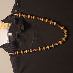 Elegant Multicolor Beaded Necklace
